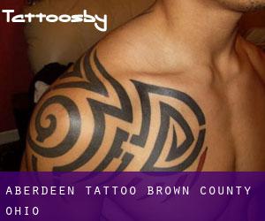 Aberdeen tattoo (Brown County, Ohio)