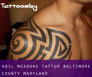 Adil Meadows tattoo (Baltimore County, Maryland)