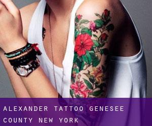 Alexander tattoo (Genesee County, New York)