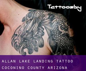 Allan Lake Landing tattoo (Coconino County, Arizona)