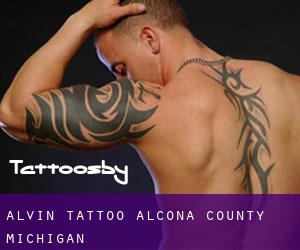 Alvin tattoo (Alcona County, Michigan)