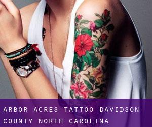 Arbor Acres tattoo (Davidson County, North Carolina)