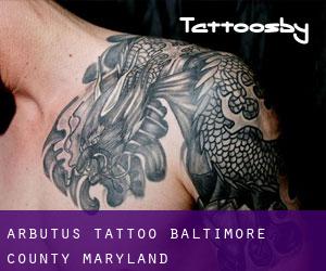 Arbutus tattoo (Baltimore County, Maryland)