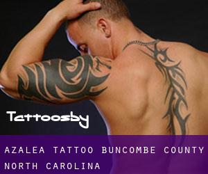 Azalea tattoo (Buncombe County, North Carolina)