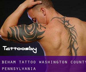 Beham tattoo (Washington County, Pennsylvania)