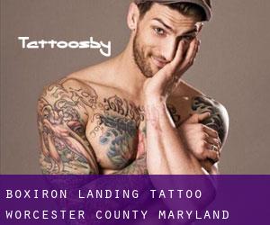 Boxiron Landing tattoo (Worcester County, Maryland)