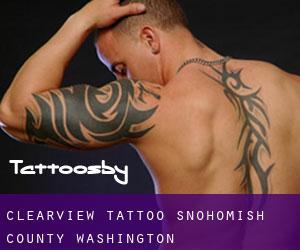Clearview tattoo (Snohomish County, Washington)