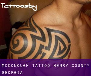 McDonough tattoo (Henry County, Georgia)