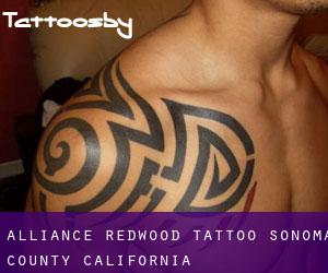 Alliance Redwood tattoo (Sonoma County, California)