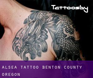 Alsea tattoo (Benton County, Oregon)