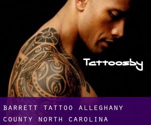 Barrett tattoo (Alleghany County, North Carolina)