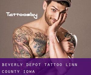 Beverly Depot tattoo (Linn County, Iowa)