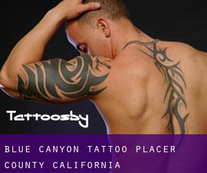 Blue Canyon tattoo (Placer County, California)