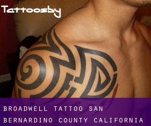 Broadwell tattoo (San Bernardino County, California)