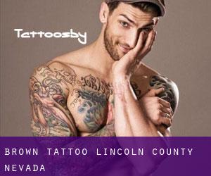 Brown tattoo (Lincoln County, Nevada)