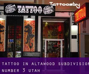 Tattoo in Altawood Subdivision Number 3 (Utah)