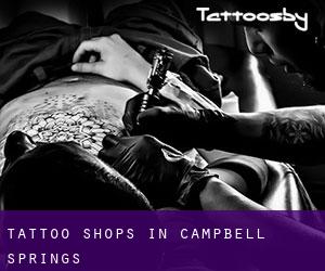 Tattoo Shops in Campbell Springs