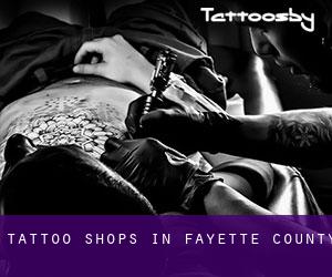 Tattoo Shops in Fayette County