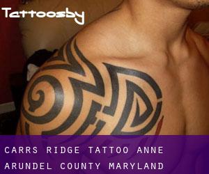 Carrs Ridge tattoo (Anne Arundel County, Maryland)