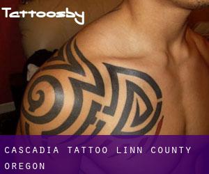 Cascadia tattoo (Linn County, Oregon)