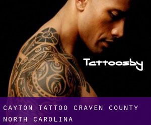 Cayton tattoo (Craven County, North Carolina)