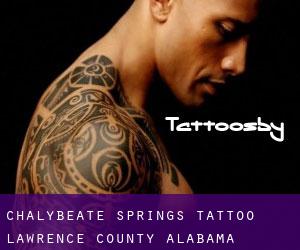 Chalybeate Springs tattoo (Lawrence County, Alabama)