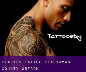 Clarkes tattoo (Clackamas County, Oregon)